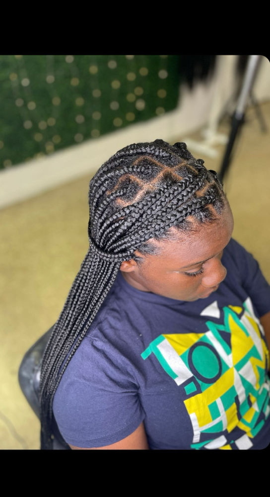 Knotless Braid Touch Up