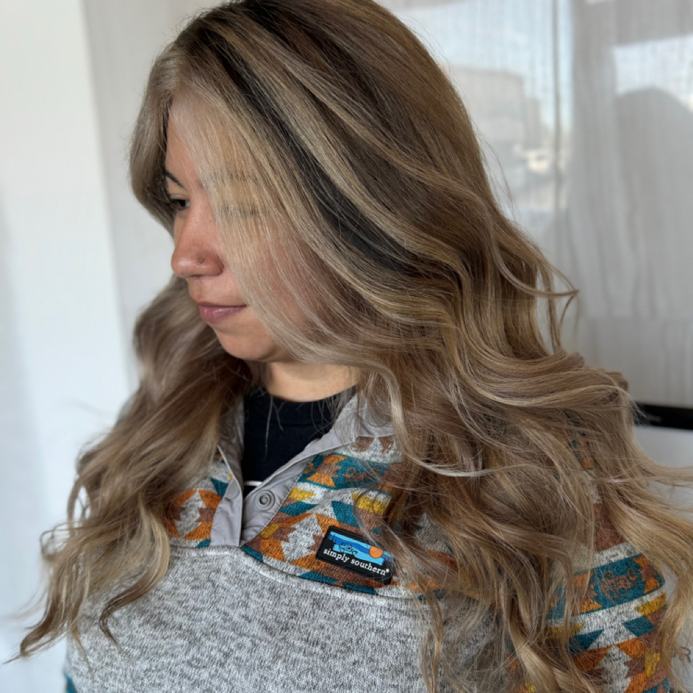 Balayage at Bei capelli salon in Greensboro, NC