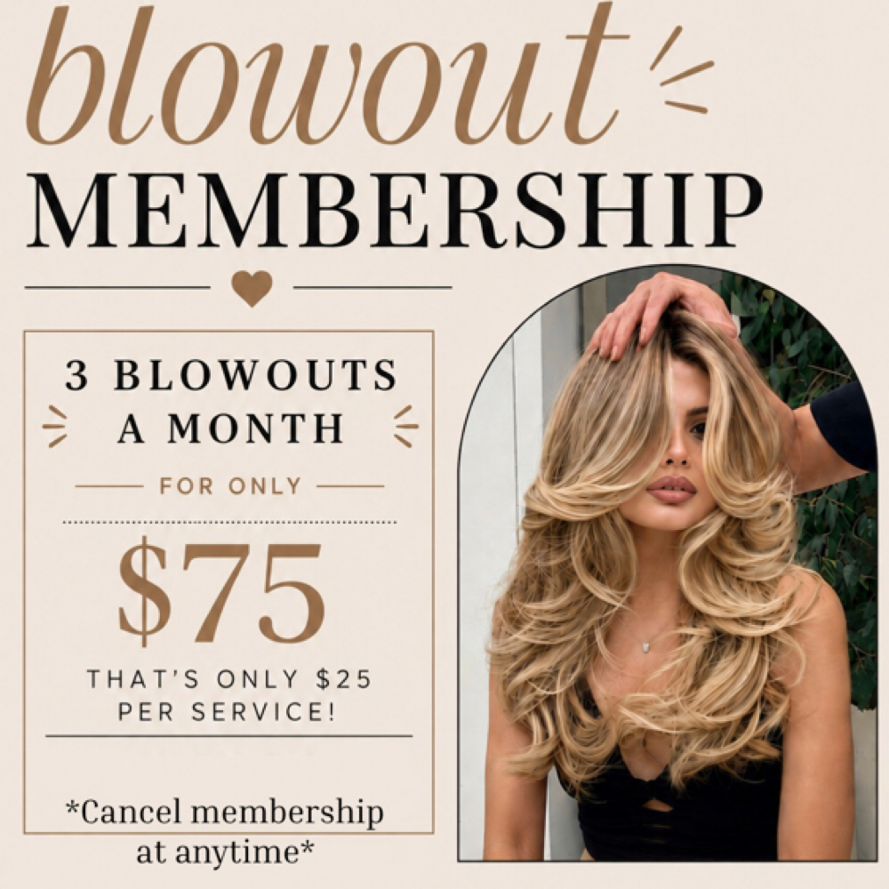 Blowout Membership at Shears By Friends in Palmdale, CA