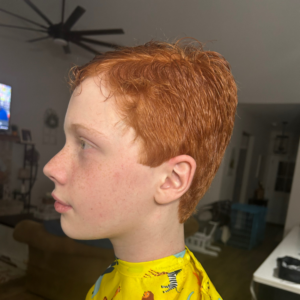 Kid’s Cut at Roots Salon in Waco, GA