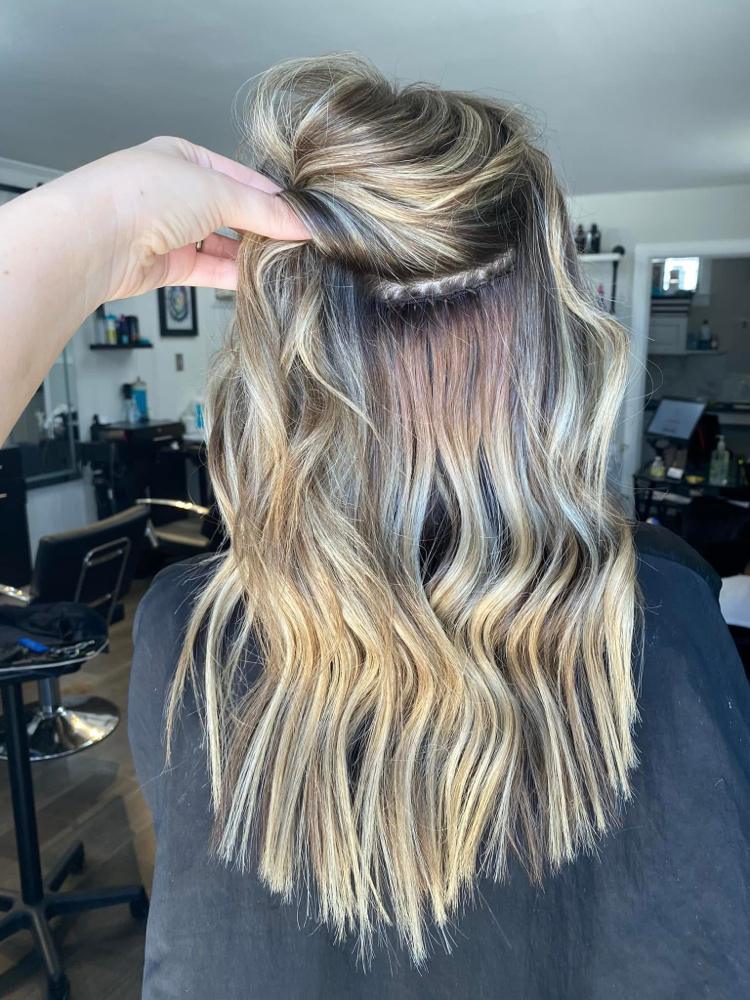 Beaded Hand Tied Weft Extensions at Hair By Lacie in Marrero, LA