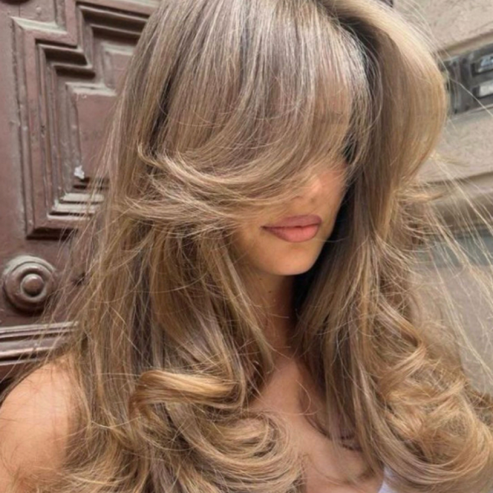 Blowout at HairXStarr in Corona, CA