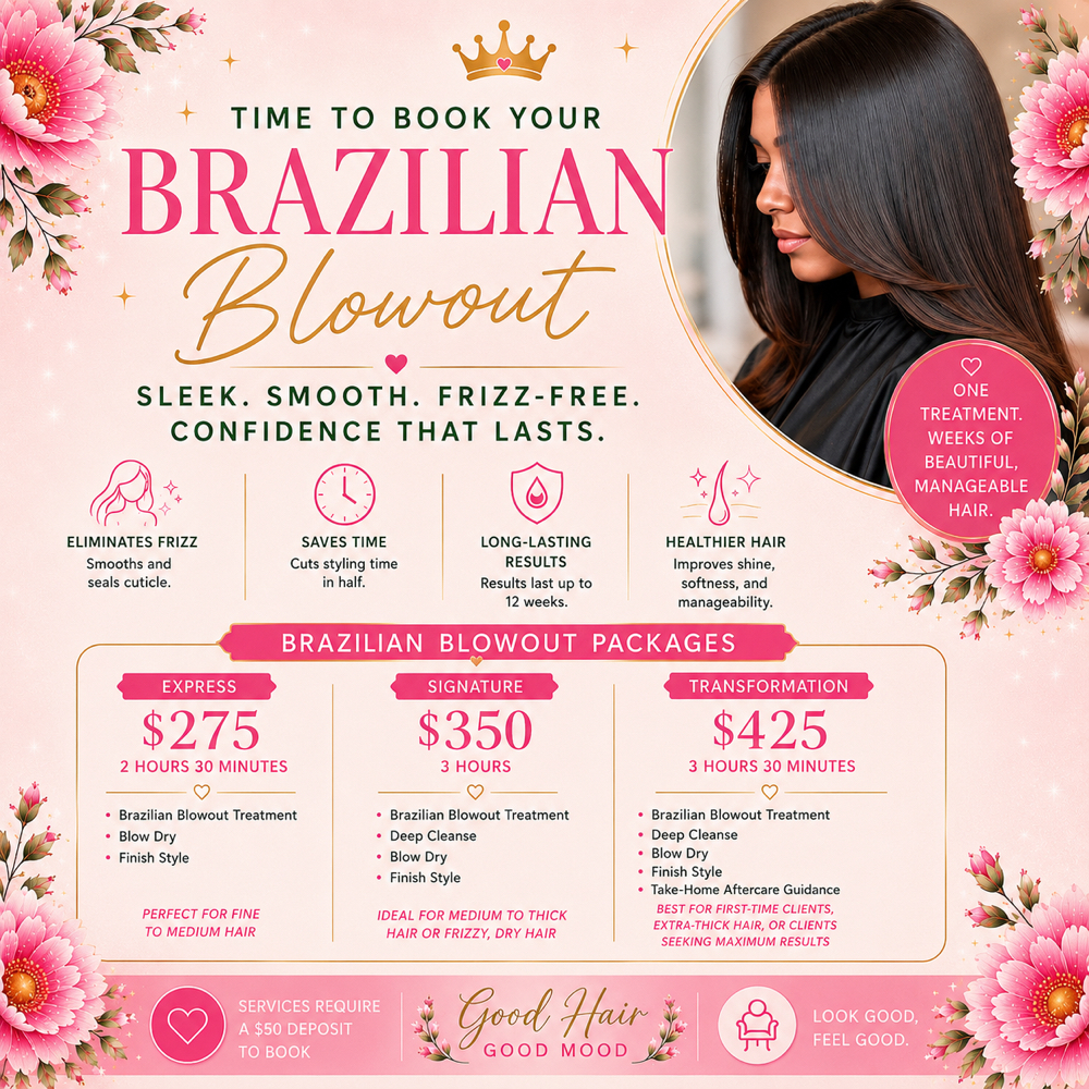Custom Smoothing Experience Brazil at SoBe Glam Express & She Chic Hair in Miami Beach, FL