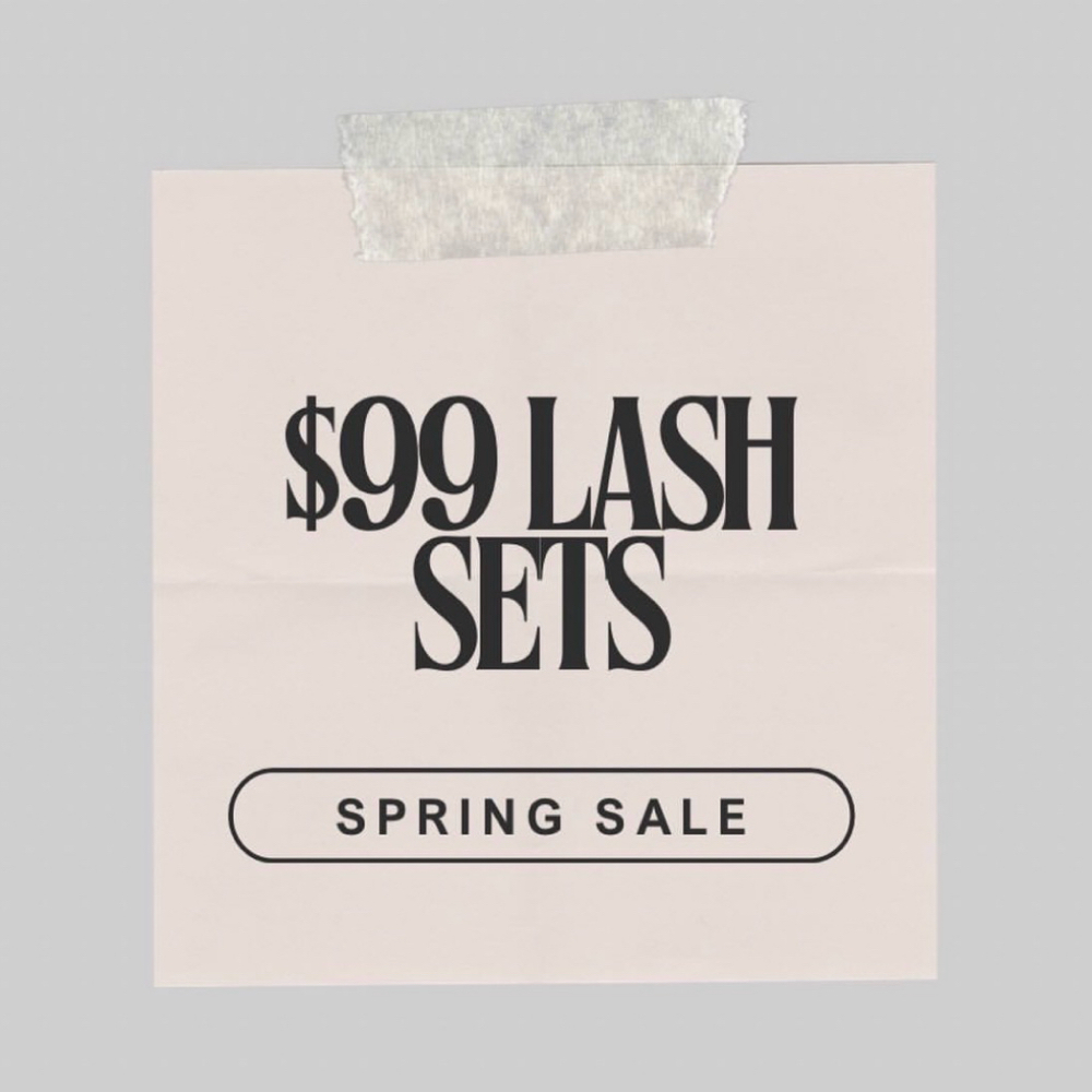 $99 Lash Set — May Special at Samantha James Beauty & Boutique in Omro, WI