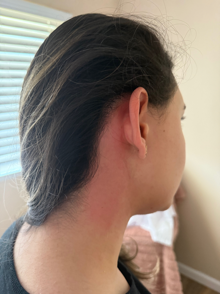 Nape of Neck Wax