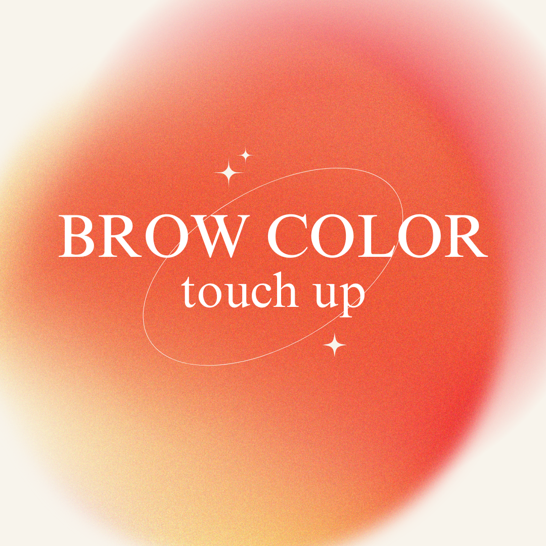 Brow Coloring: touch up