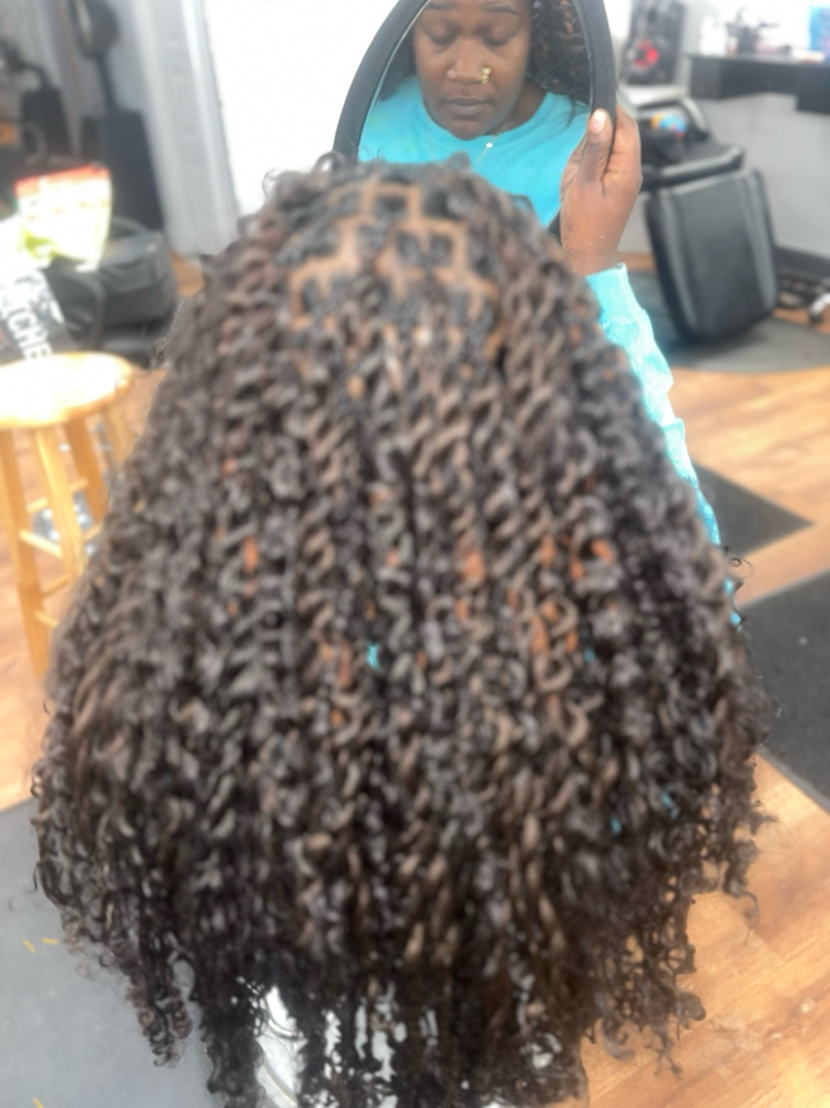 Island Twist Over Locs