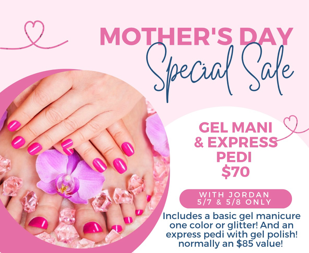 *Sale* Gel Mani & Pedi With Jordan