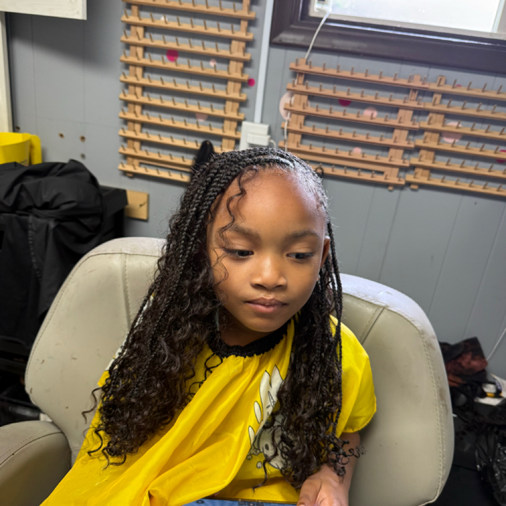 Kids French Braids Deluxe at Lucky Your Hair Salon in Toledo, OH