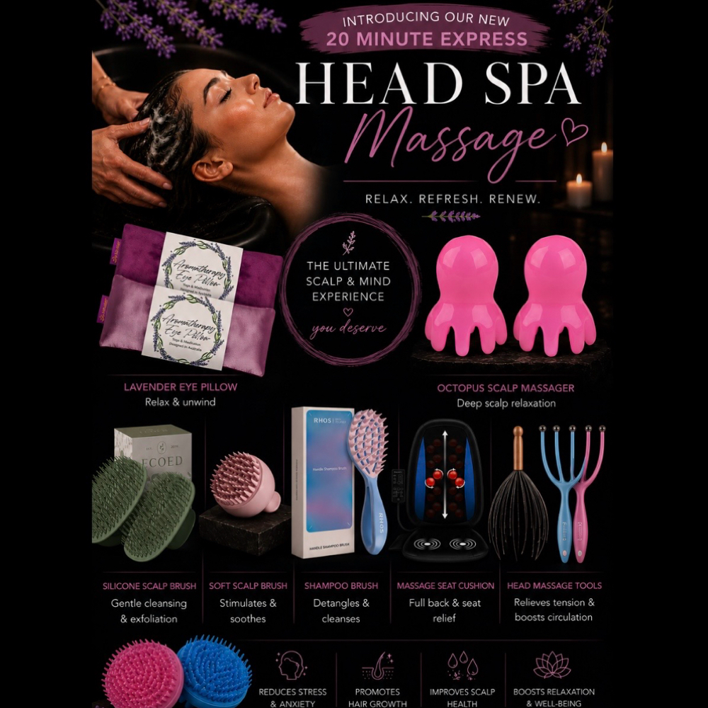 Ladies Express Head Spa at The Vintage Rose Salon in Bossier City, LA