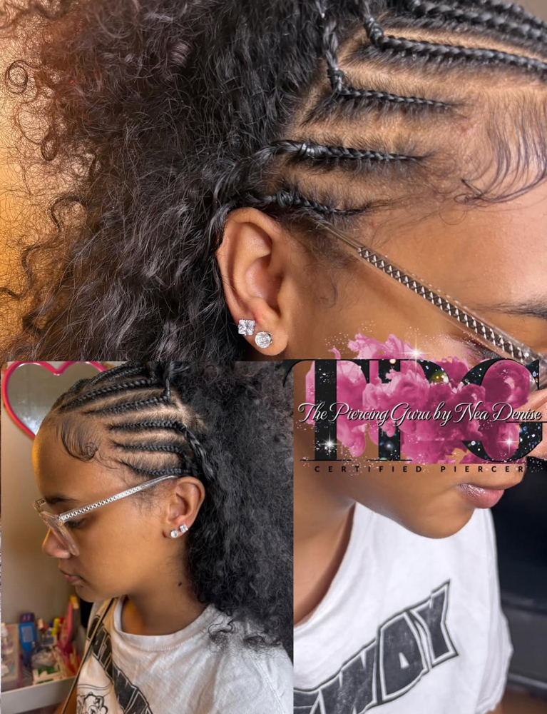Ear lobe at ThePiercingGuru By Nea Denise in Trafford, PA