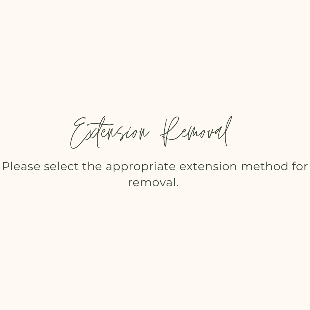 Extension Removal