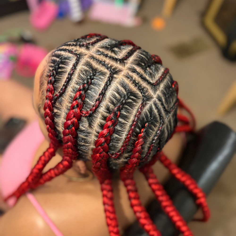 Stitch Braids 10-14 at Jay Bee Effect in Wilmington, NC