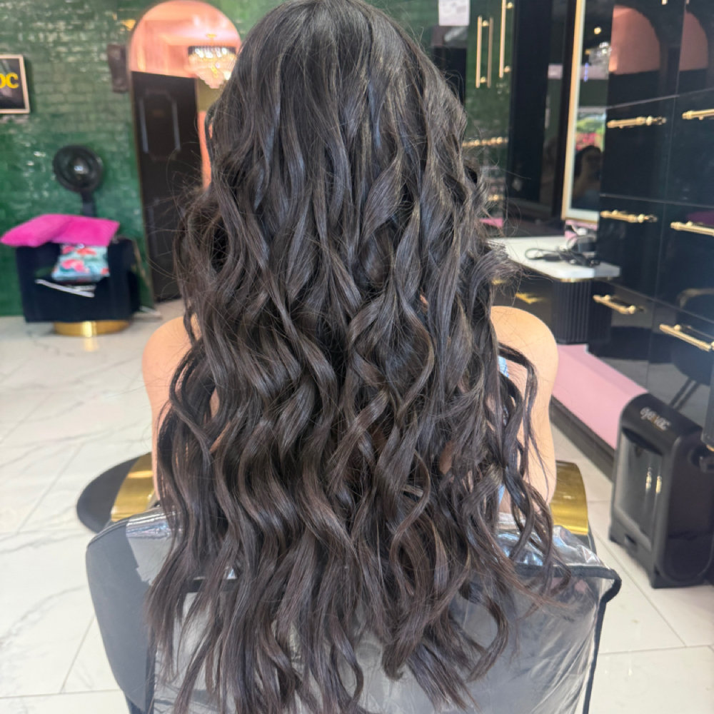 Dry Style at Olivia Milene Beauty in Tustin, CA
