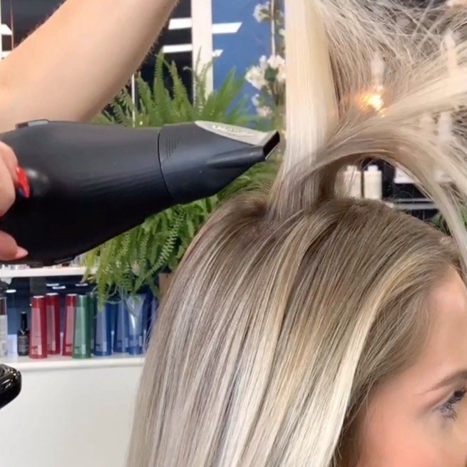 Partial Air Touch at Haute Hair Studio in Fairfield, OH