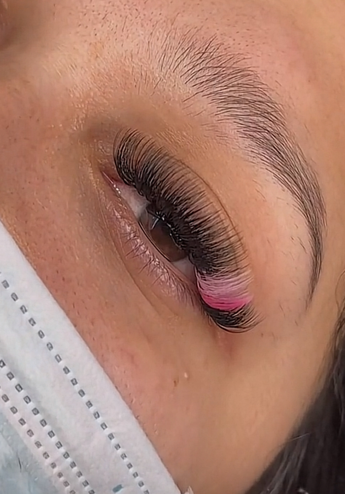 Hybrid Colored Lashes