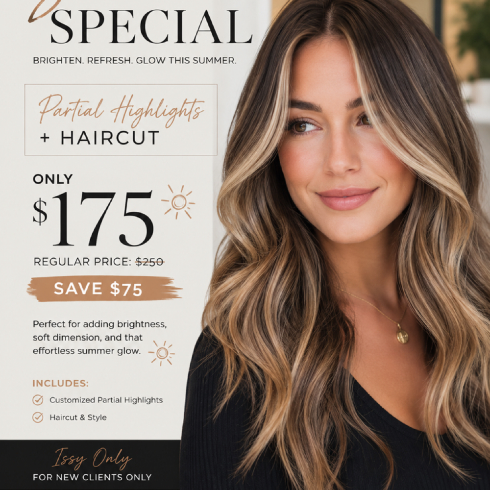Summer Highlight Special at J Austin Hair Extension Salon in Austin, TX