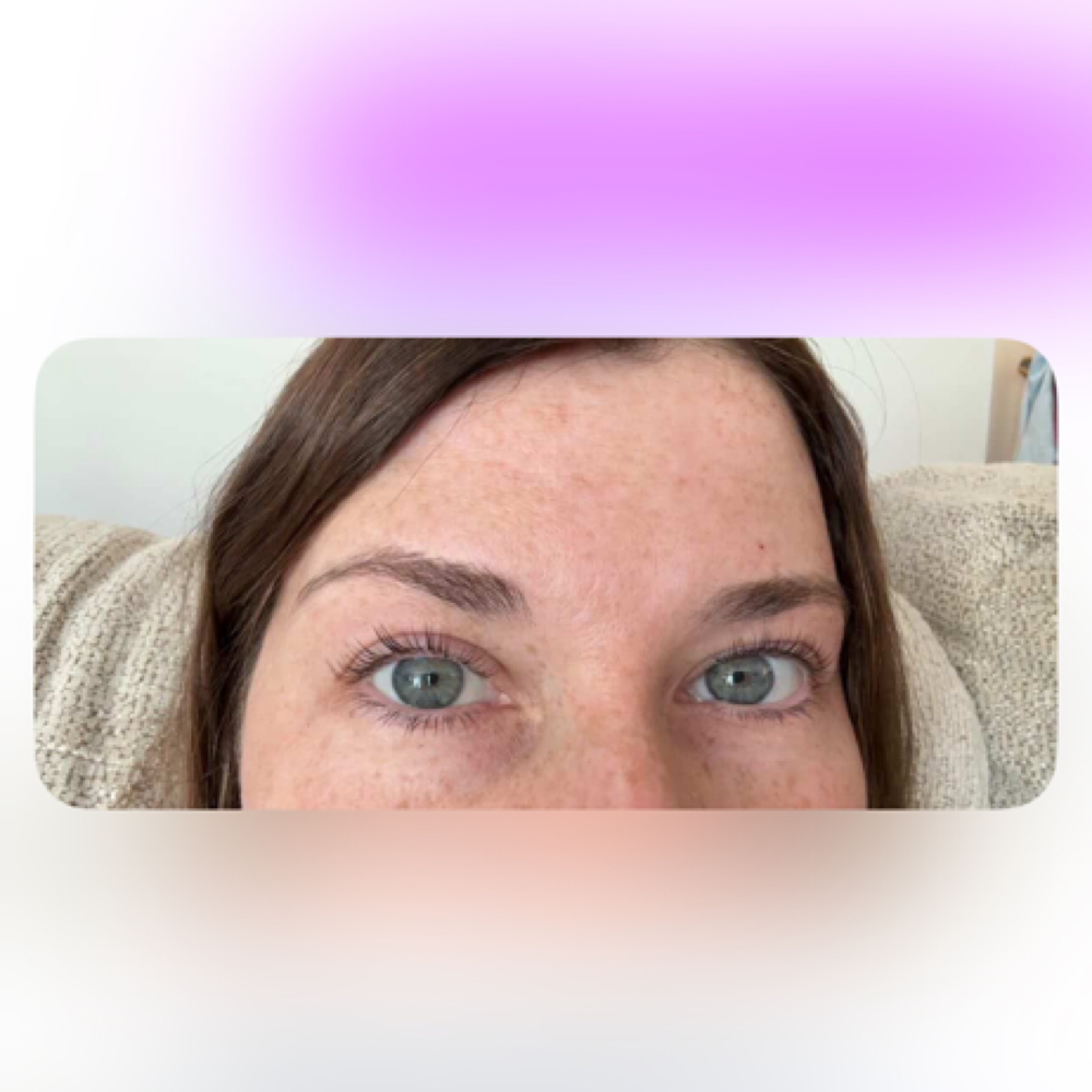 Korean Lash Lift and tint at Glow Up Esthetics in Columbia, SC