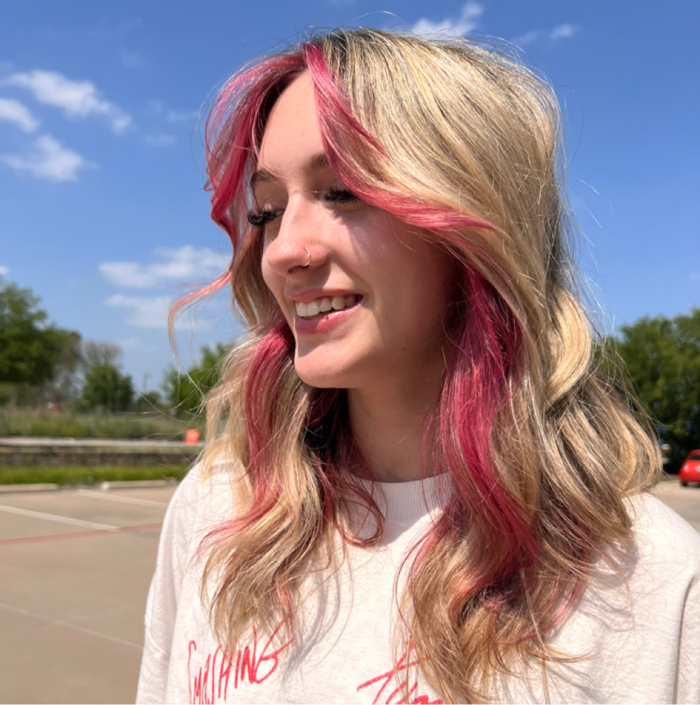 Face Frame and Root Melt at Hair With Flair in Frisco, TX
