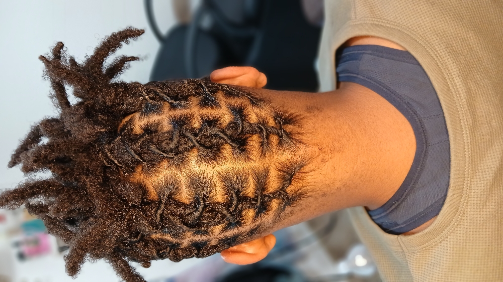 Updo Loc Style