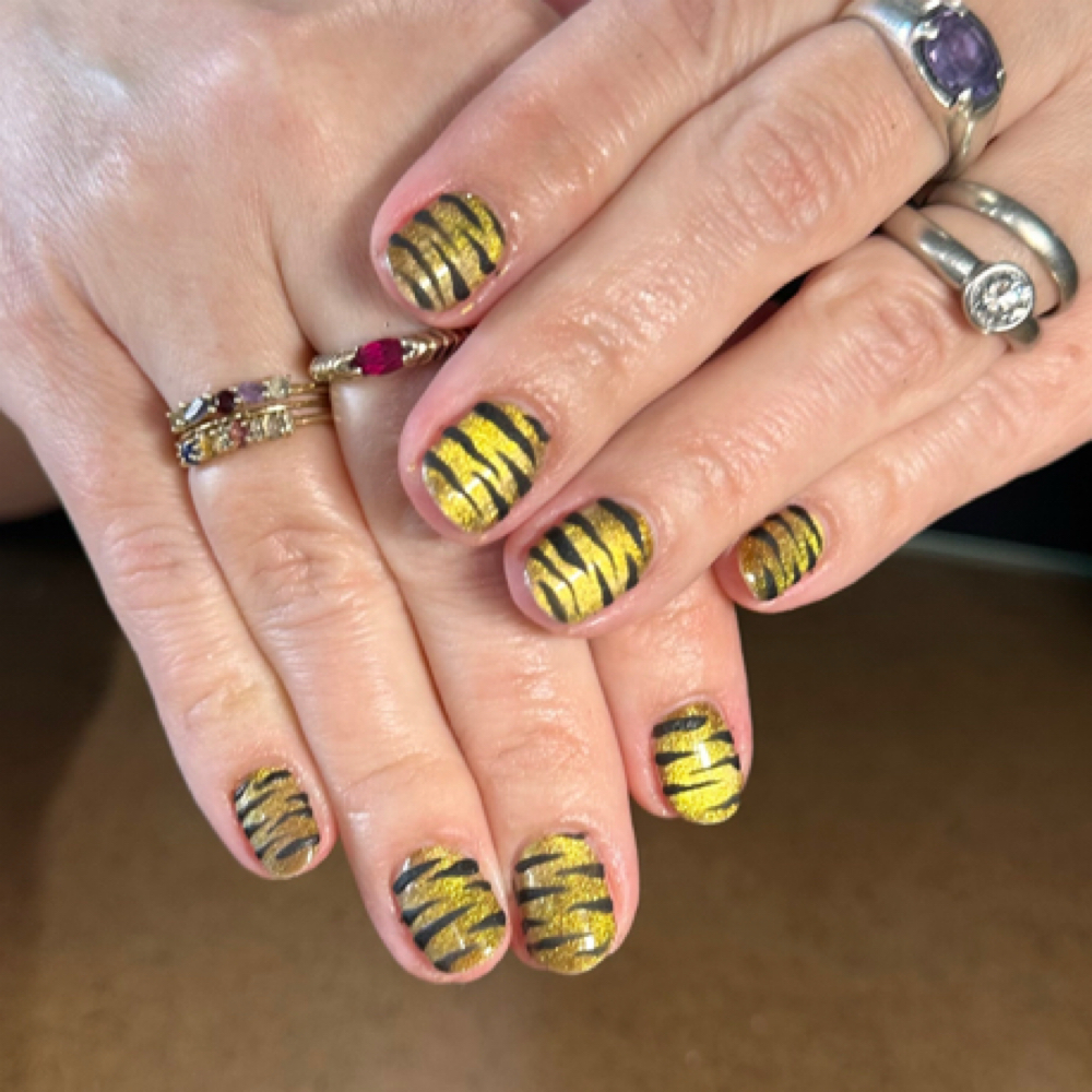 Sassy Gel Mani at Tatted nails in Richmond, VA