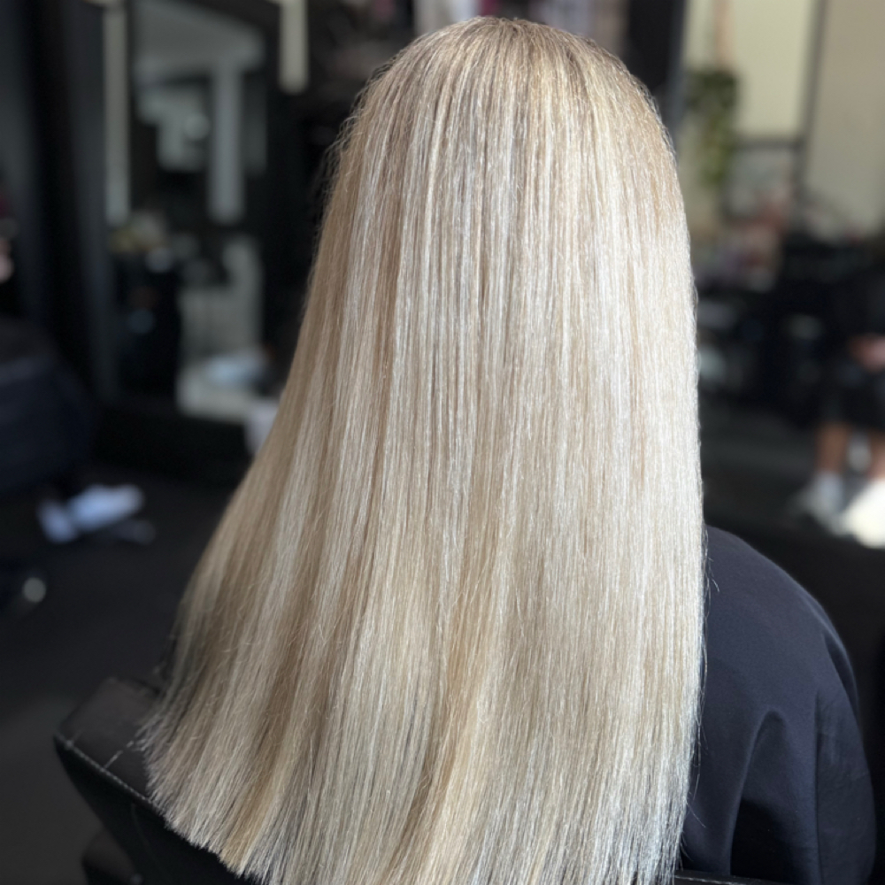 Platinum Card Retouch at Hair By Maggie in Springdale, AR