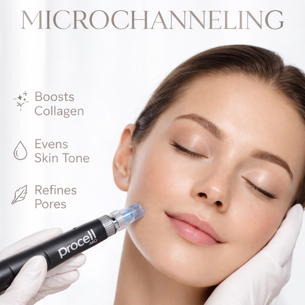 Glow Microchanneling Facial at Angelic Glow Esthetics in San Antonio, TX