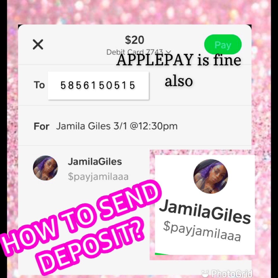 $40 deposit REQUIRED