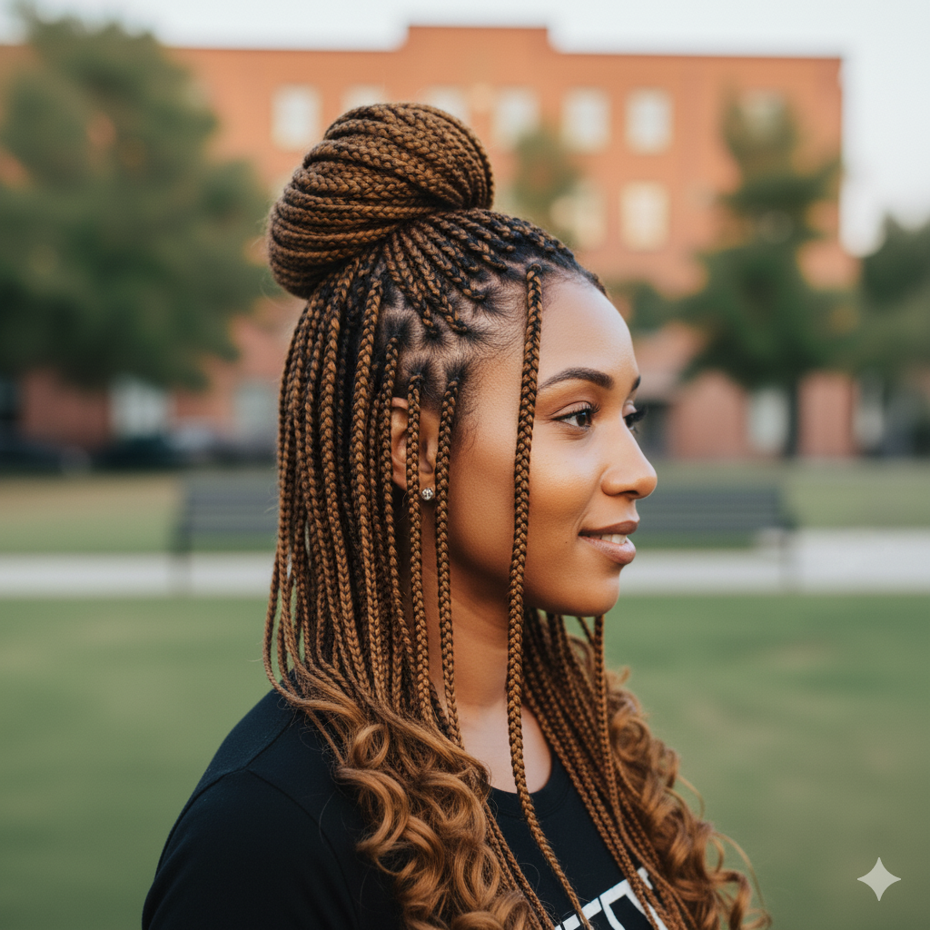 Knotless Braids at Braids By Veronica in Lanham, MD