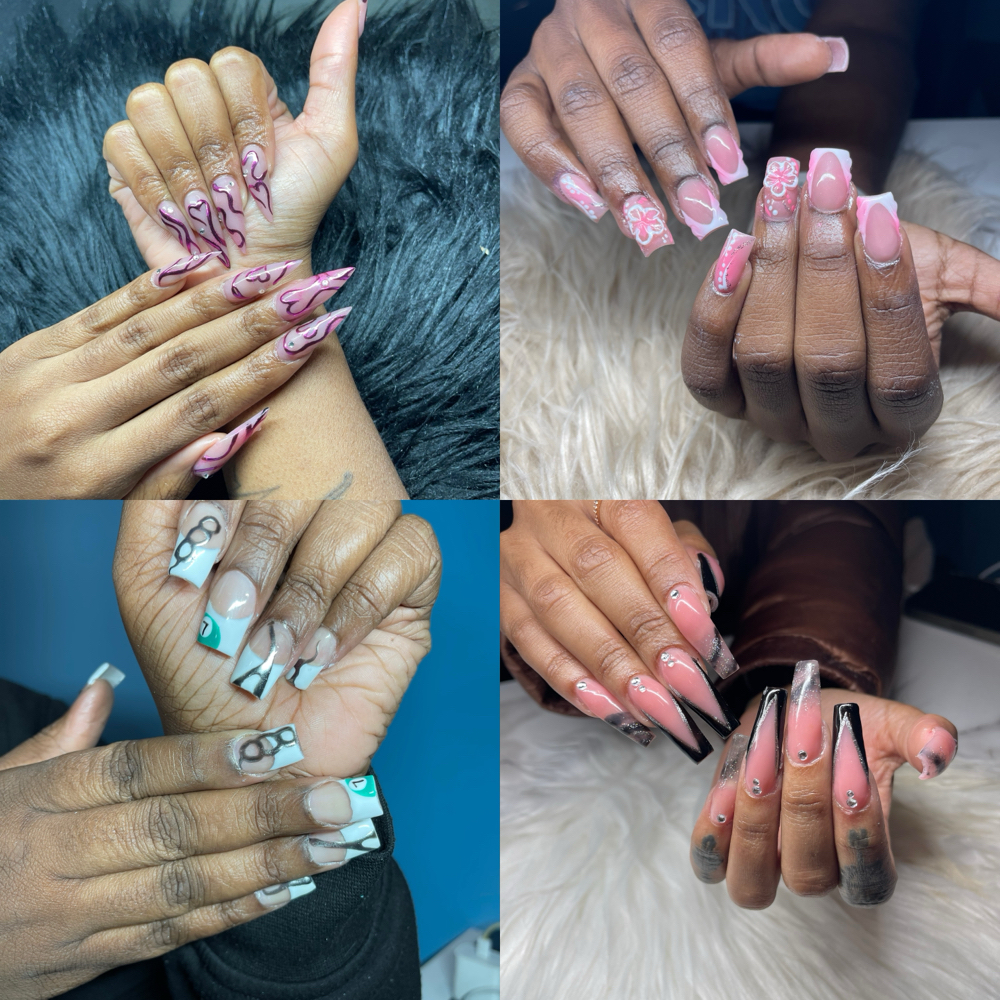 Tier 2 ( Acrylic/ Gel X- Int. Art) at RAW Nails by Ray in Winter Park, FL