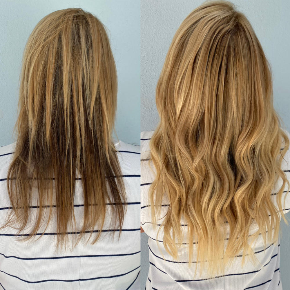 1 Row Hand Tied Reistallation at Hair Design By TIFFANY Rafalko in Clearwater, FL