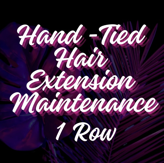 1 Row Hand Tied Reistallation