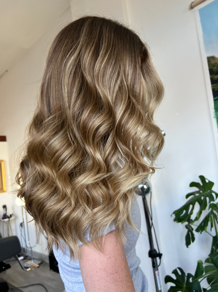 Custom Balayage Highlights