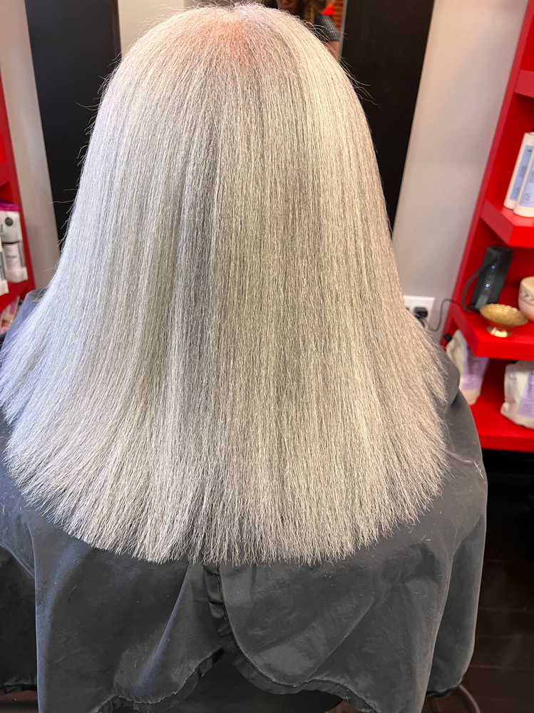 Silk Press + Trim