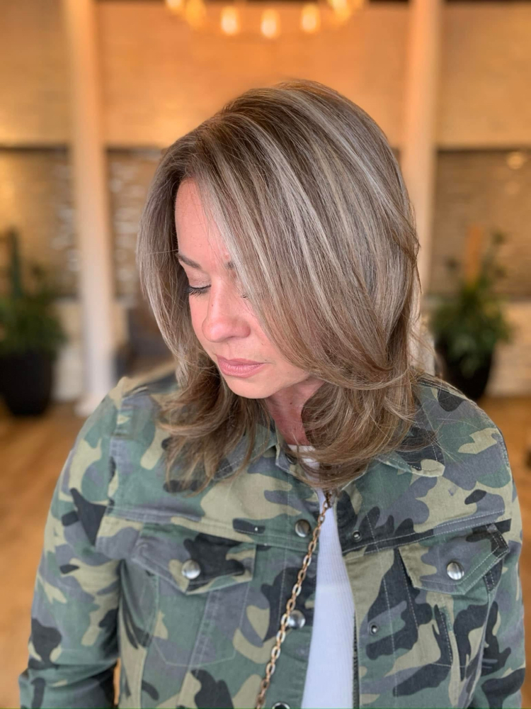 Partial Highlight+Root Color+Gloss