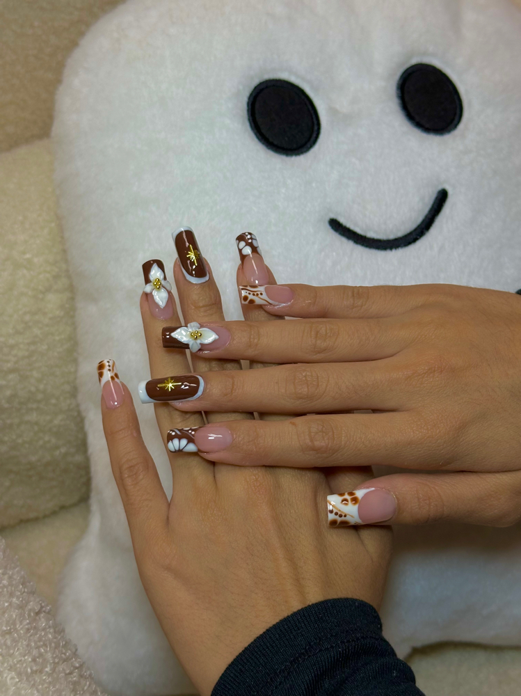 long acrylic full set