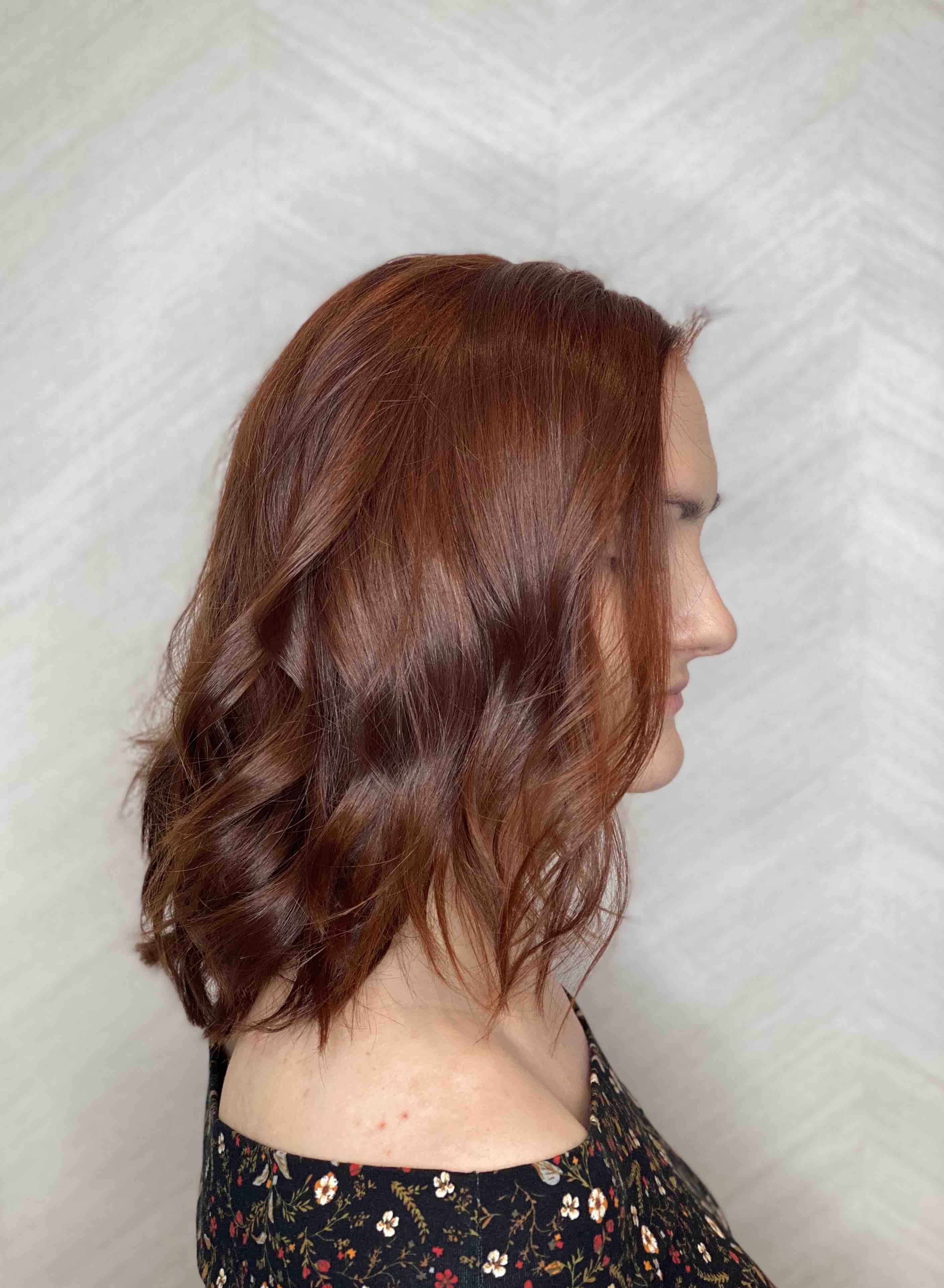 Single Process Color And Blowdry