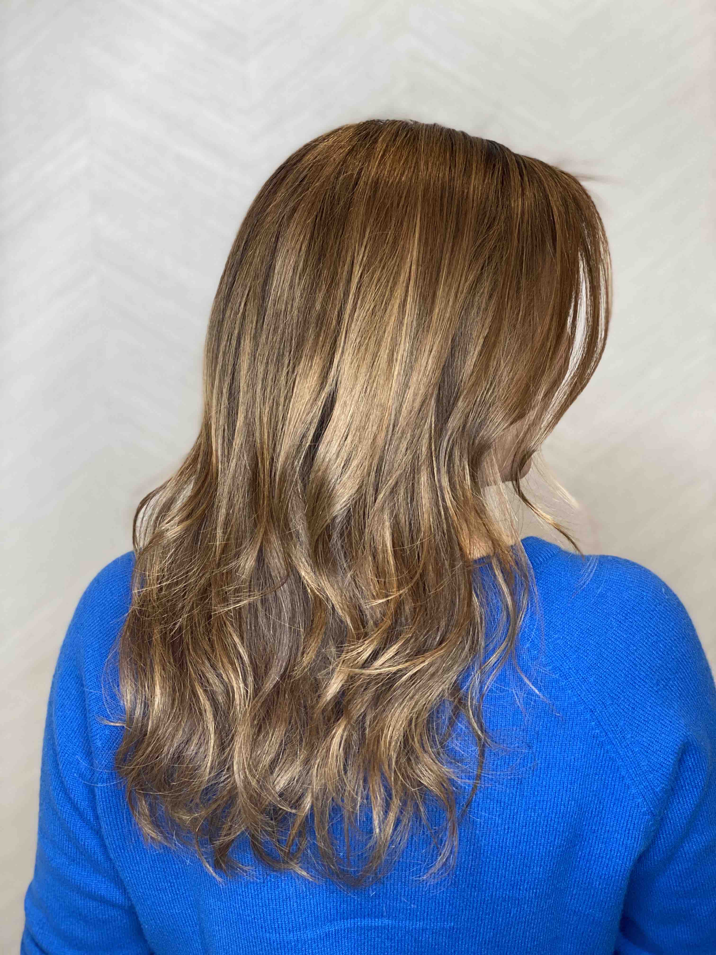 Partial Foil Highlight And Blowdry