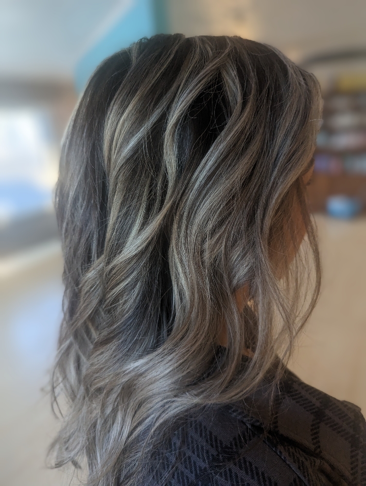 Root Retouch And Partial Highlight