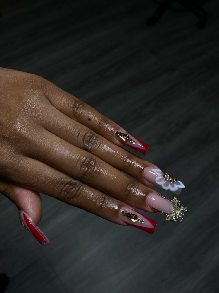 ✨Long Acrylic Fullset✨