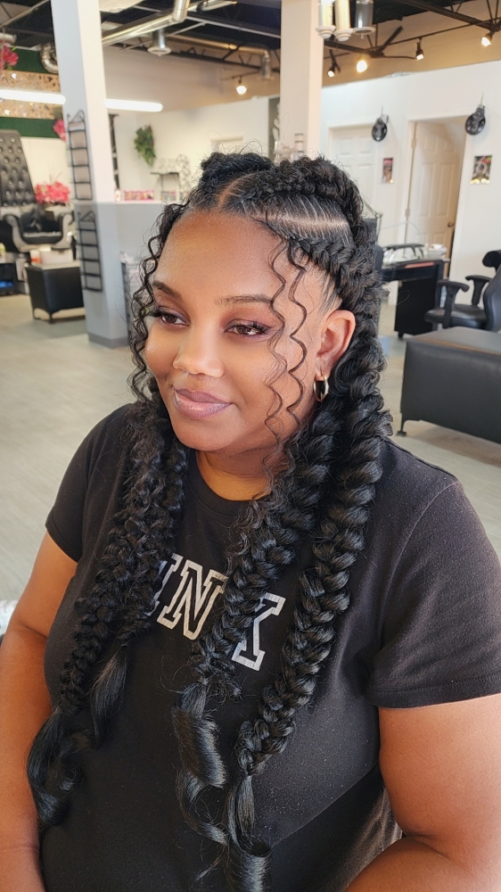 Butterfly Braids at LG Stylez LLC in Fraser, MI