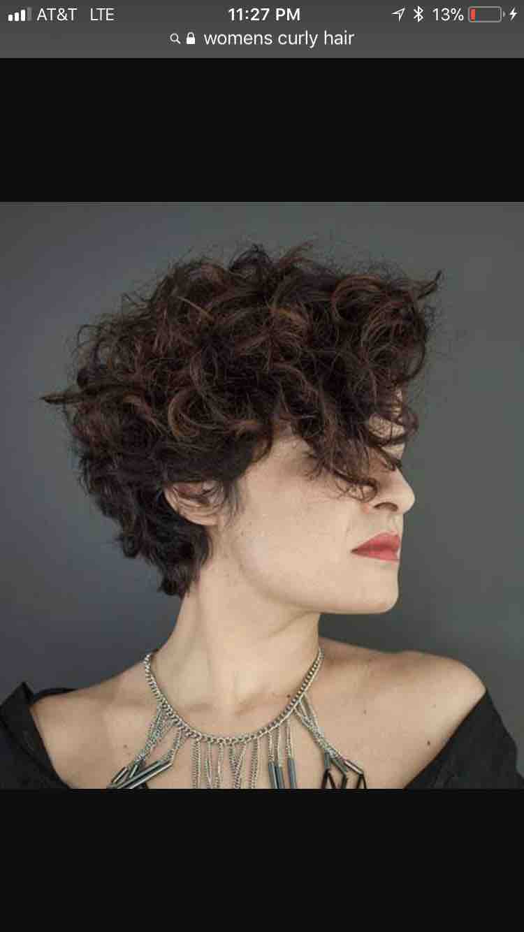 Women's Curly Cut