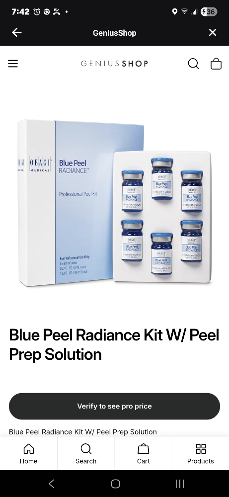 OBAGI Blue TCA Peel