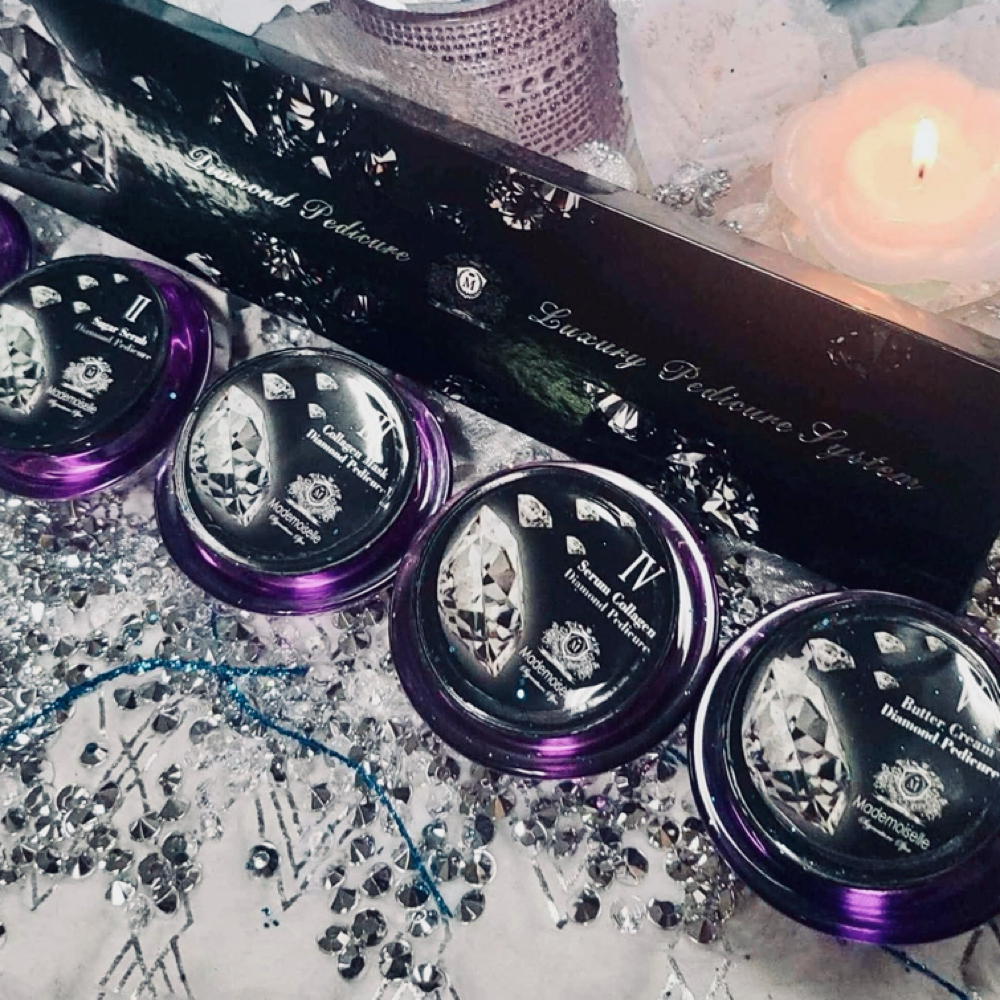 Diamond Pedicure at Lily Nails Studio in Columbus, OH