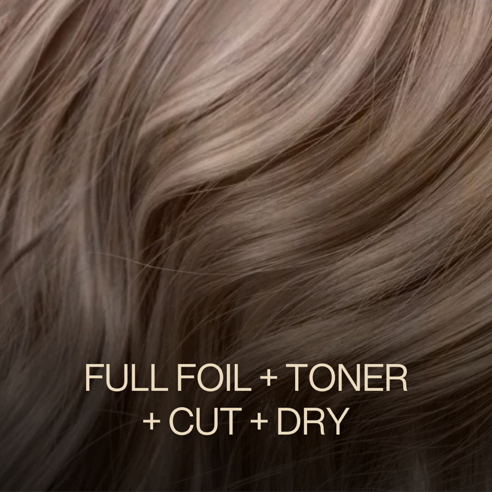 Full Foil + Toner + Cut + Dry at Zemra Salon in Westborough, MA