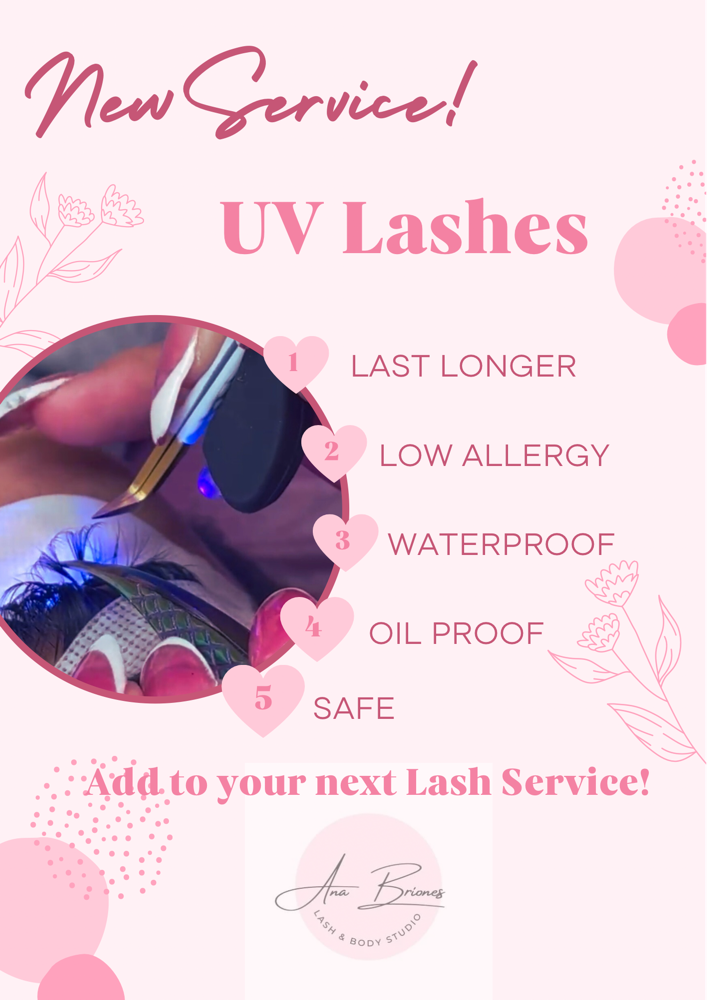UV Lash Upgrade ADD ON at Lash & Body Studio, LLC in Houston, TX