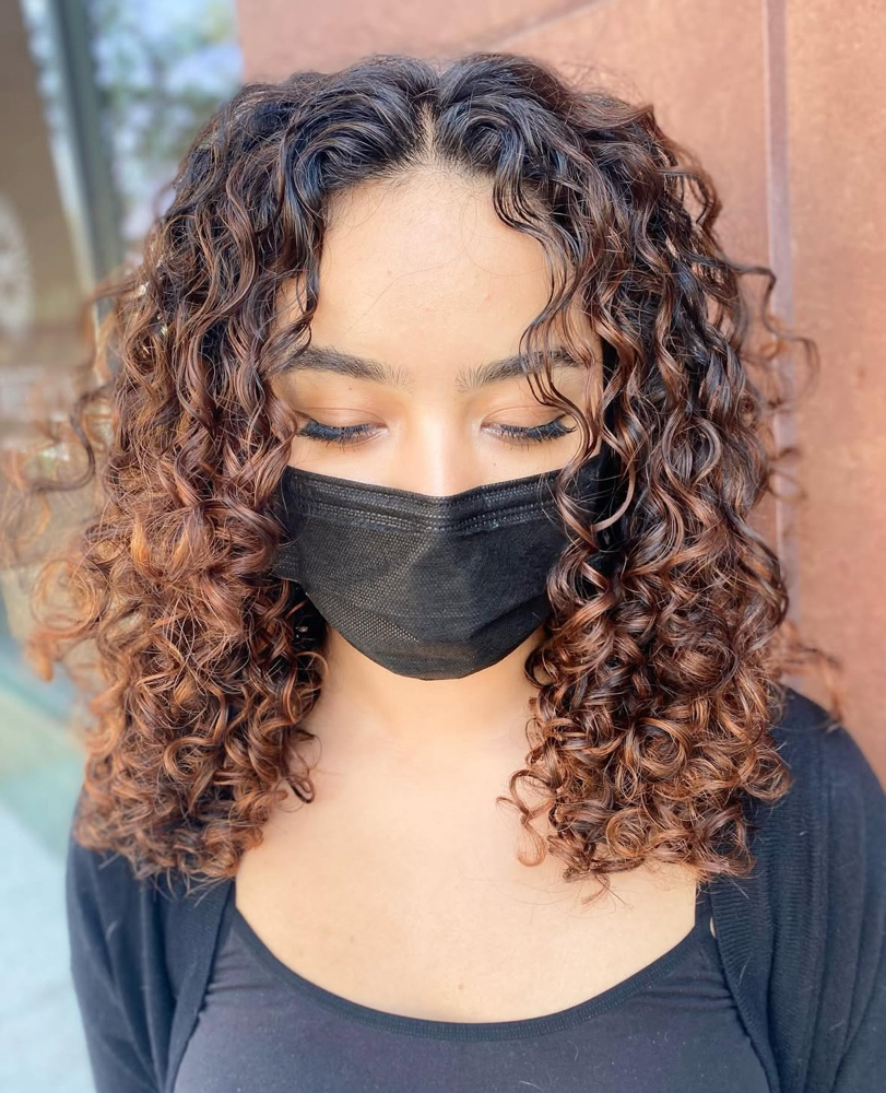 Teen Curly Cut (13yrs-17yrs) at Radiantly Curly Studio in Redwood City, CA