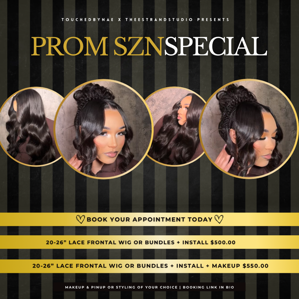 Makeup Included Contact For Hair‼️