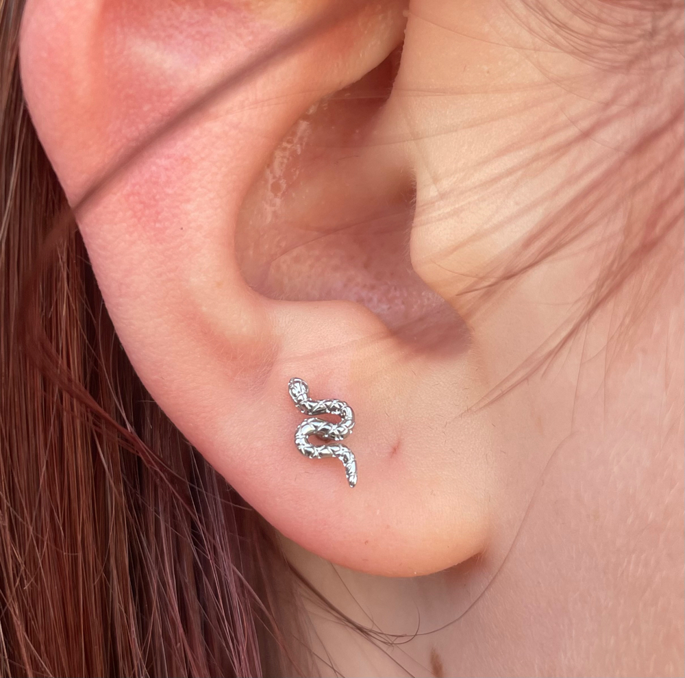 Lobe Piercings at Dark Age Piercings by Sarah in Denton, TX