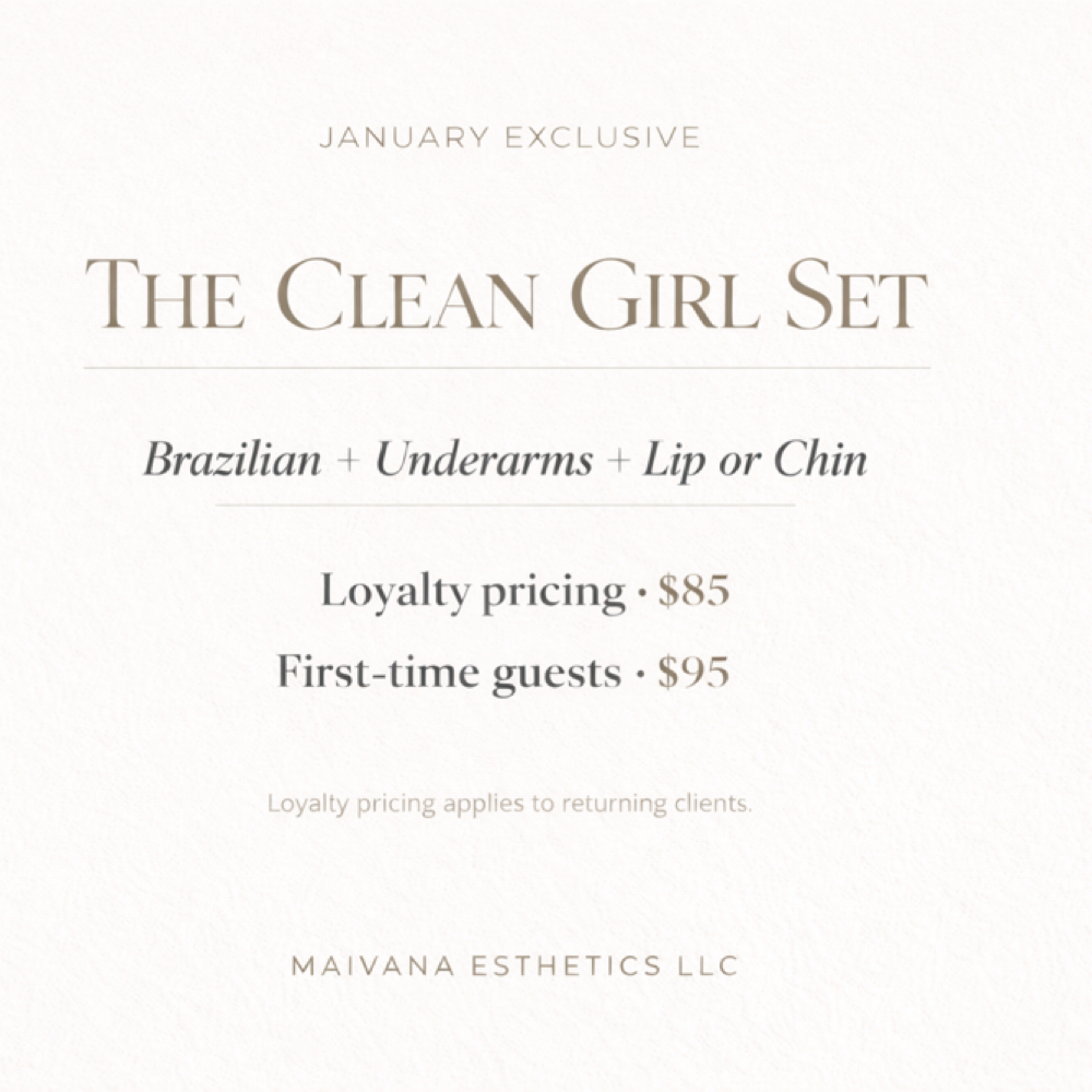 January: The Clean Girl Set